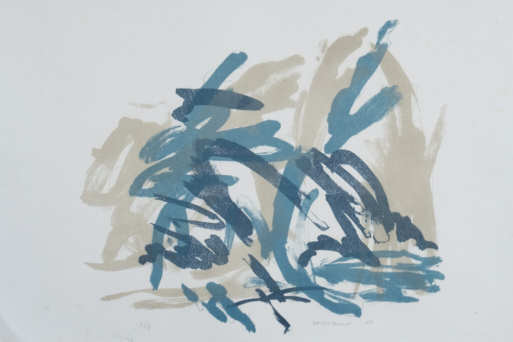 Ohne Titel, Lithografie, 51 x 35 cm, Auflage 13, 1966