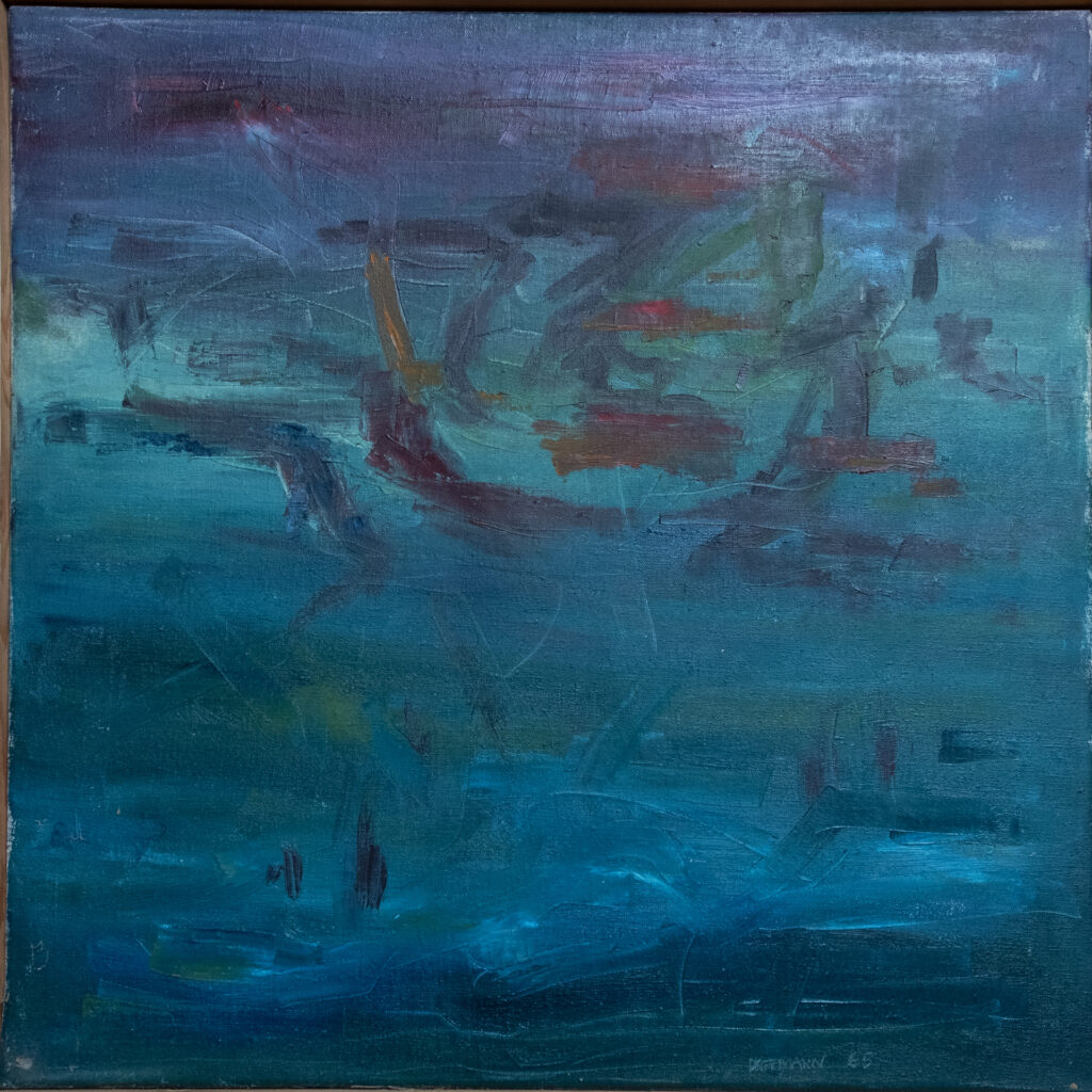 Ohne Titel, Öl auf Leinwand, 60 x 60 cm ,1965