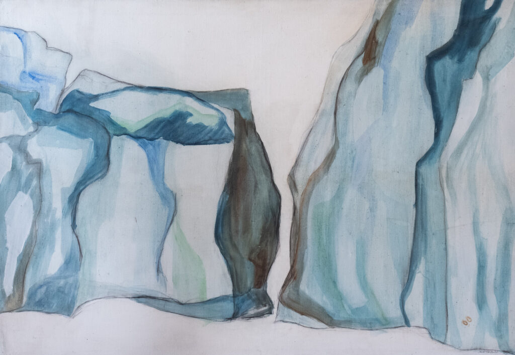 Ohne Titel, Öl auf Leinwand, 138 x 96 cm, 1967