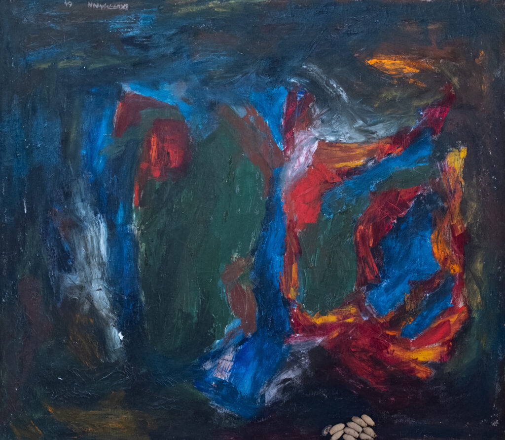 Elemente, Öl auf Leinwand, 83 x 71 cm, 1965